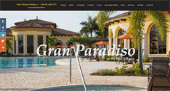 Desktop Screenshot of granparadisovillage.com